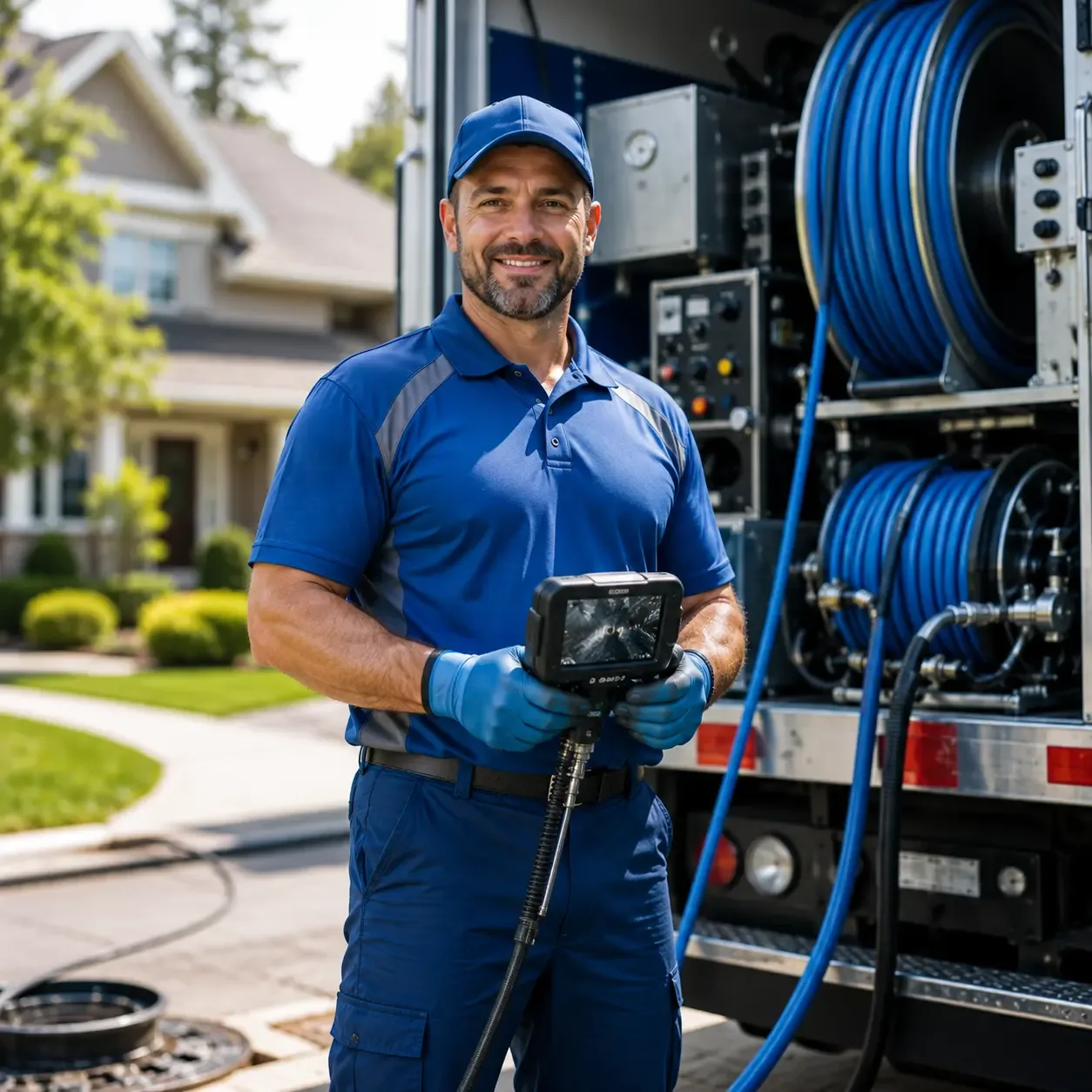Local outdoor drain cleaning specialists in Young America, IN